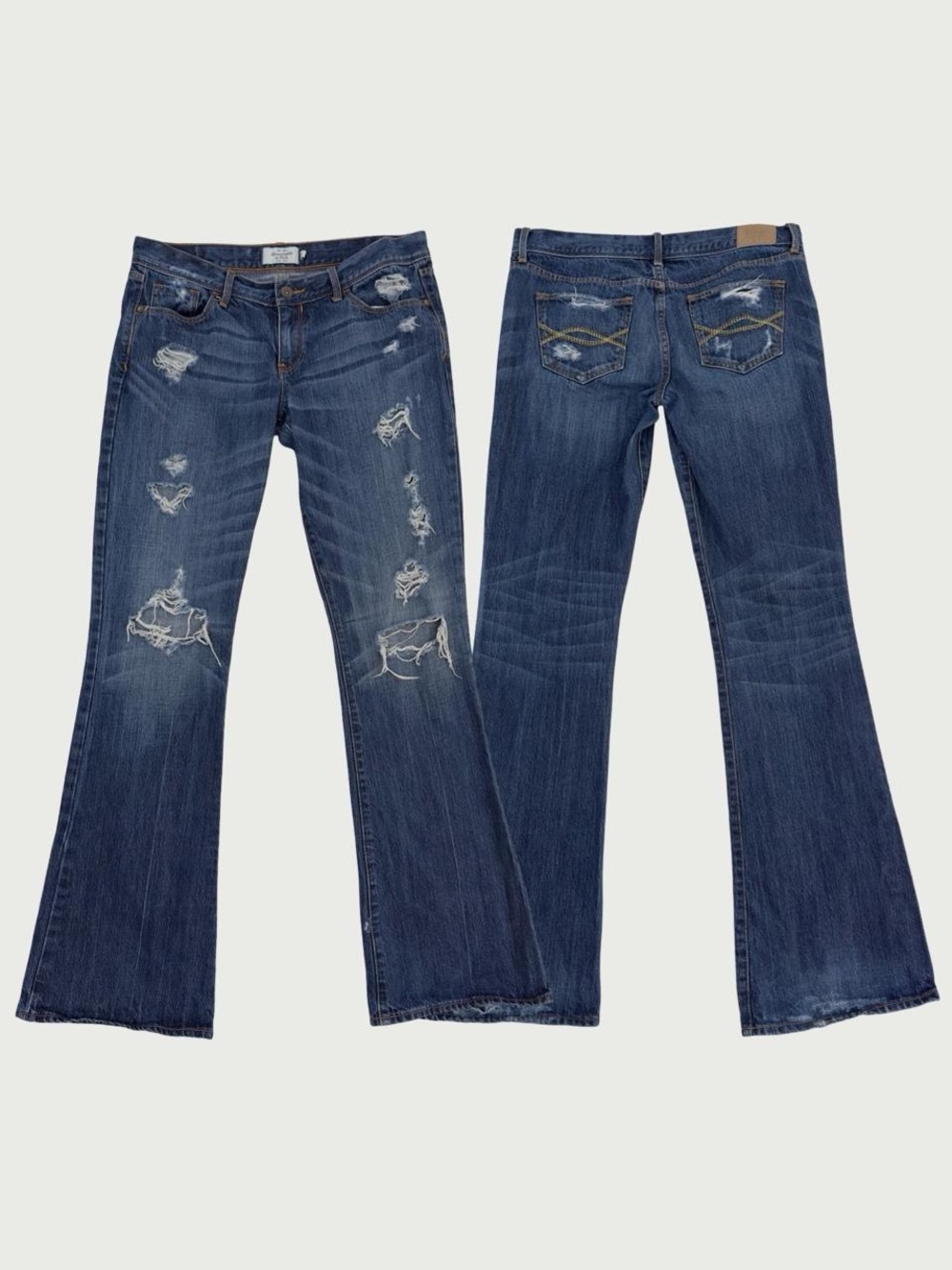 Abercrombie & Fitch Low Rise Bootcut Flare Jeans